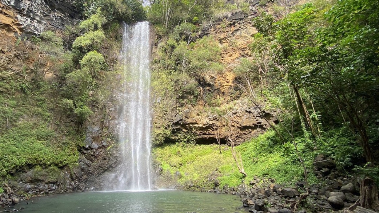 Hanalei River Waterfall 3